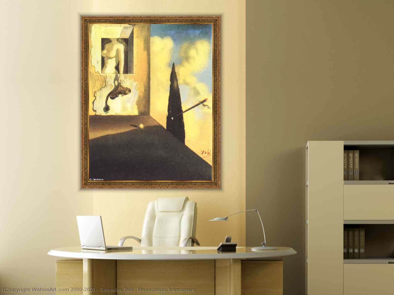 Ordem Reproduções De Arte Instrumento Maso por Salvador Dali