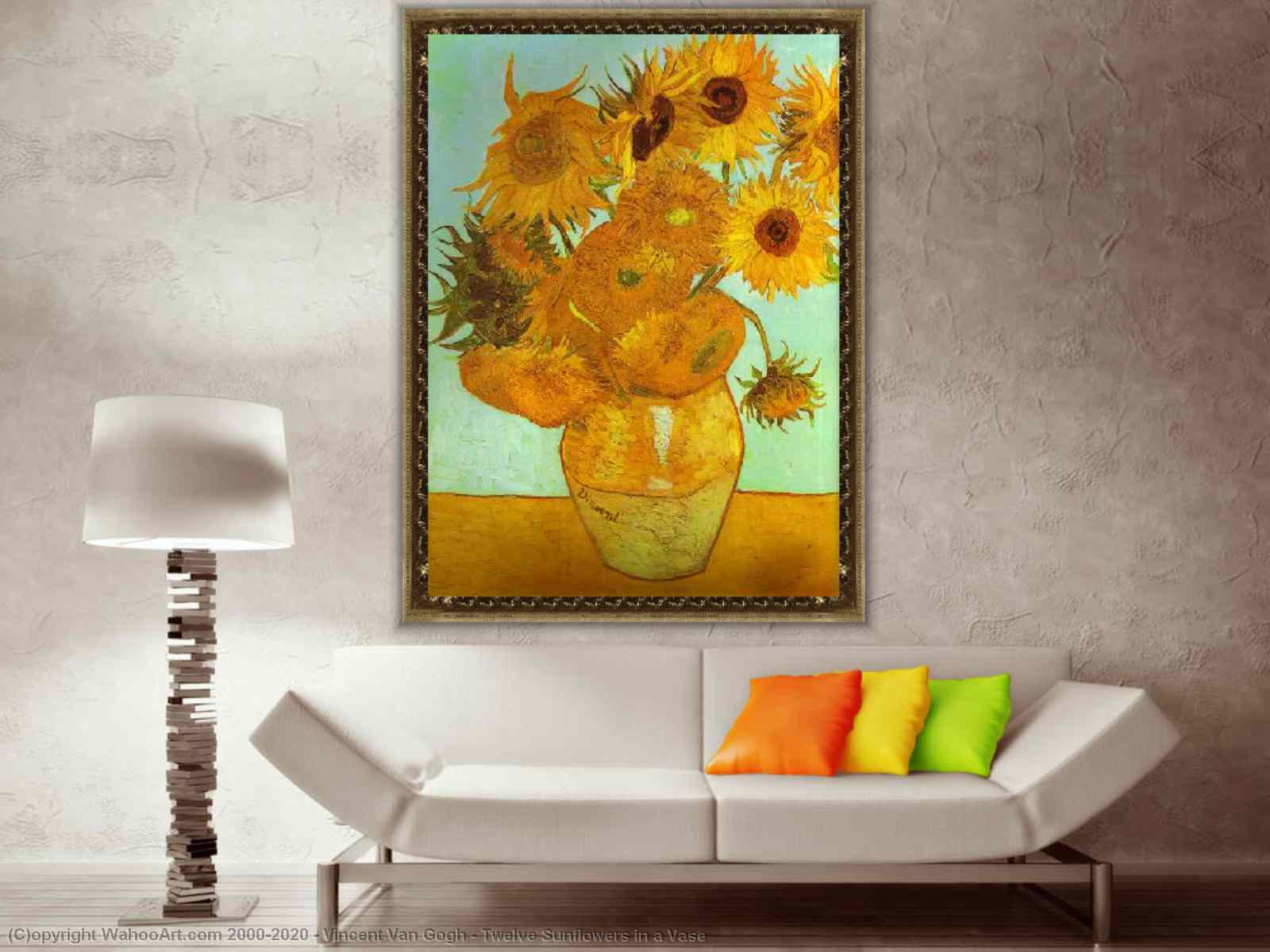 Vincent Van Gogh. Vaso con dodici girasoli. Valigetta dell'arte