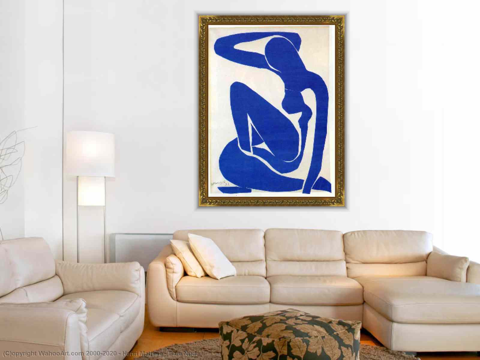 Blue Nude by Henri Matisse | Oil Painting Replica | Most-Famous 