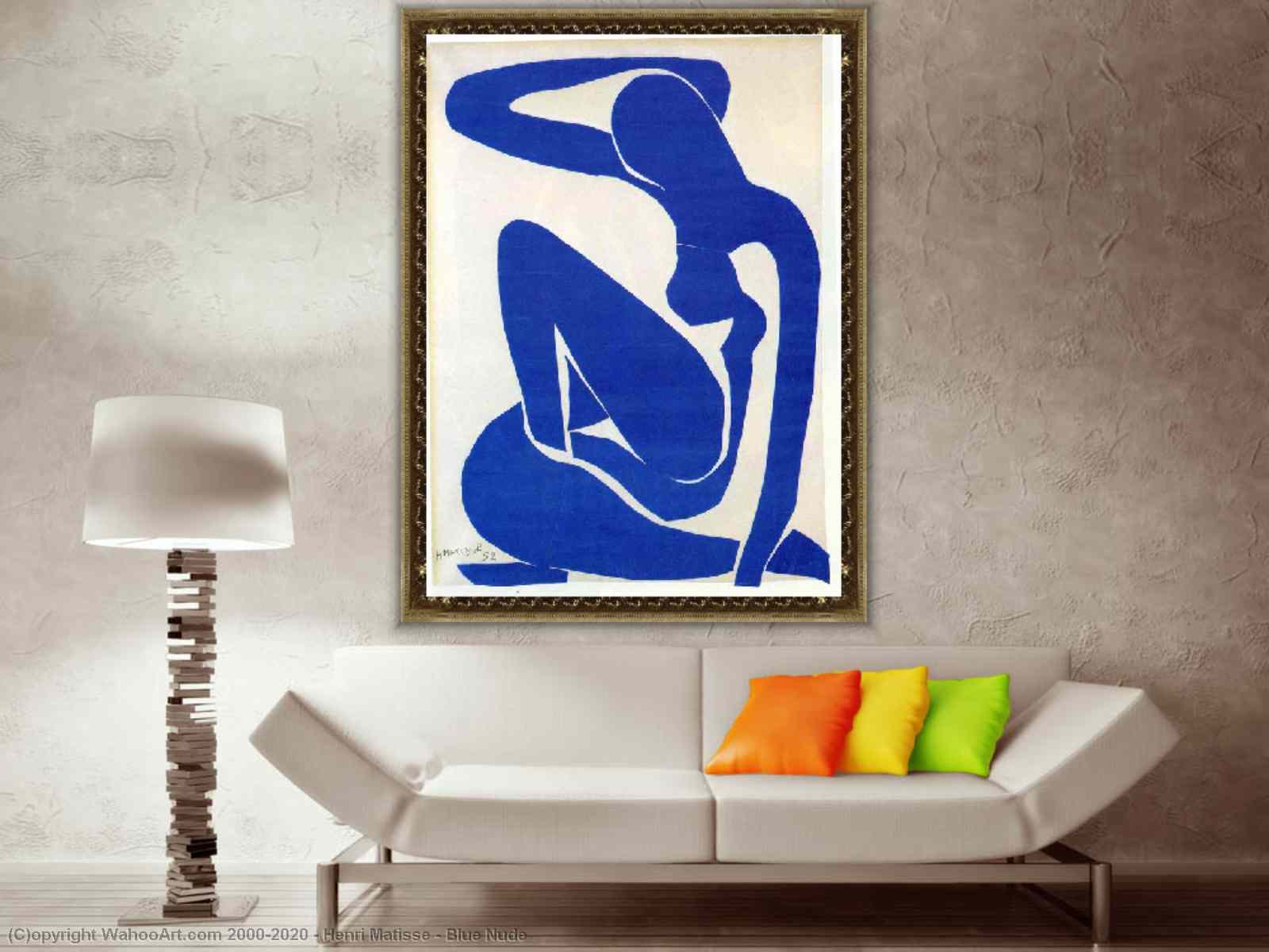 Blue Nude by Henri Matisse | Oil Painting Replica | Most-Famous 