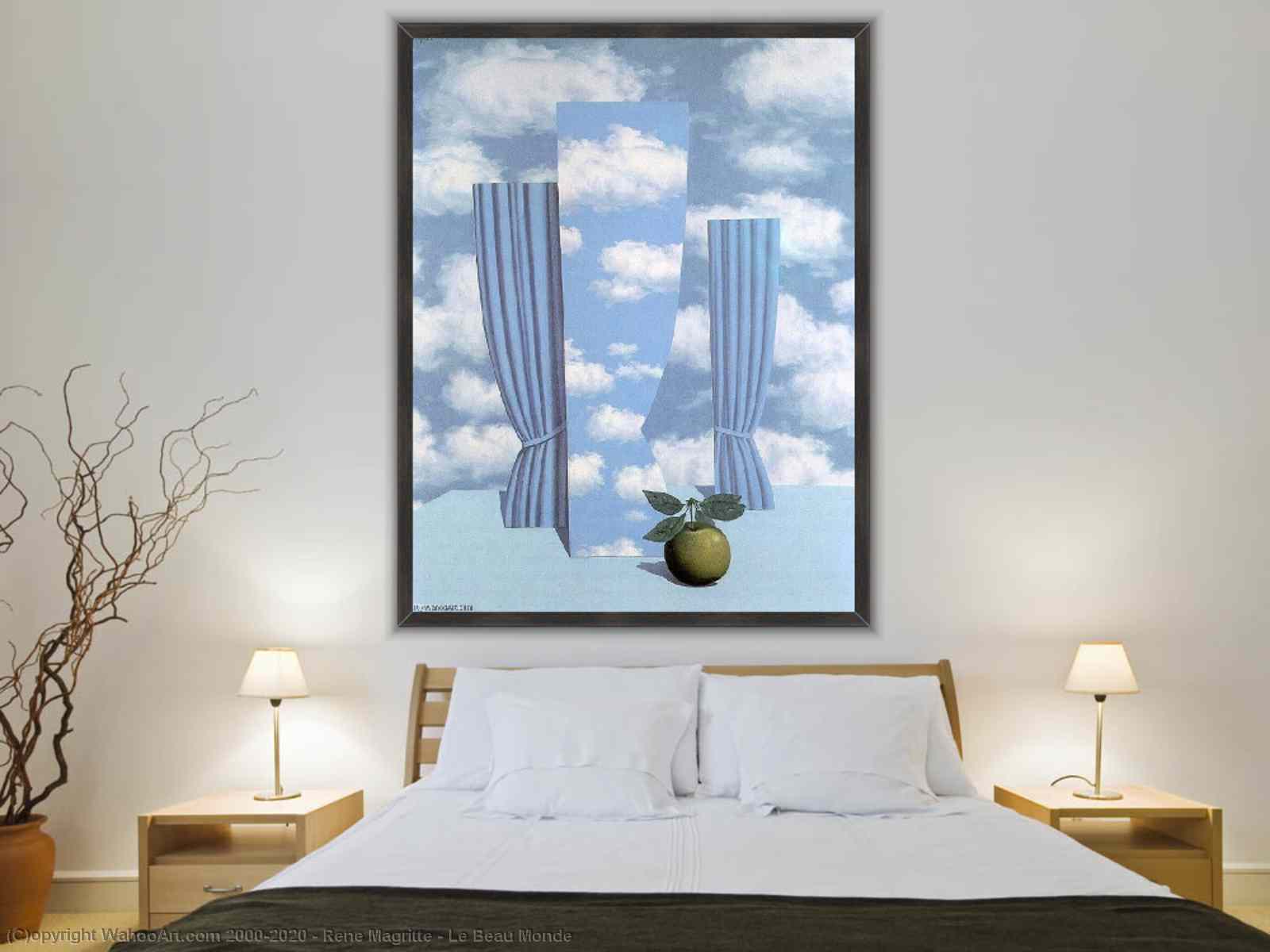 Le Beau Monde by Rene Magritte Most Famous Paintings