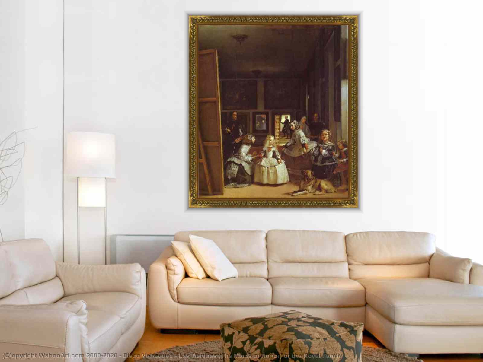 Paintings Reproductions Las Meninas (The Maids of Honor) or the Royal  Family by Diego Velazquez
