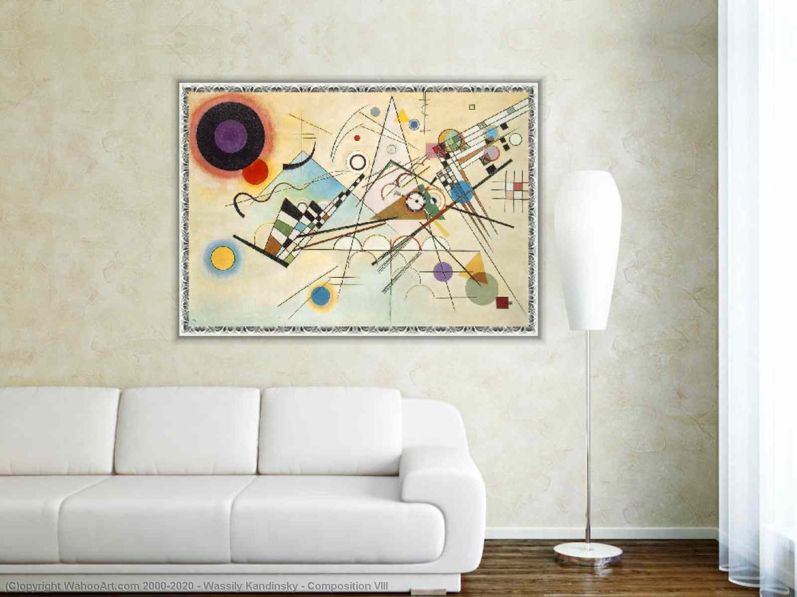 Oil Painting Replica Composition VIII by Wassily Kandinsky | Most ...