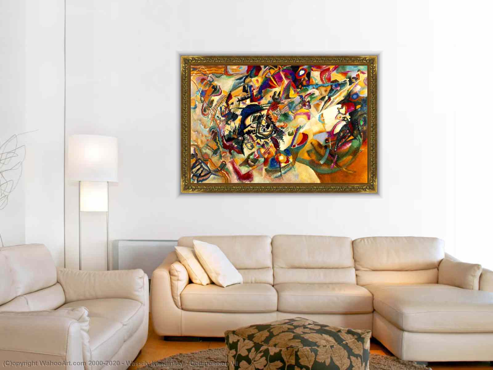Riproduzioni Di Quadri Composizione VII di Wassily Kandinsky